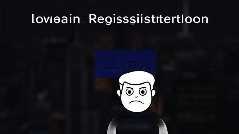 Registro elegante con advertencia y preocupación