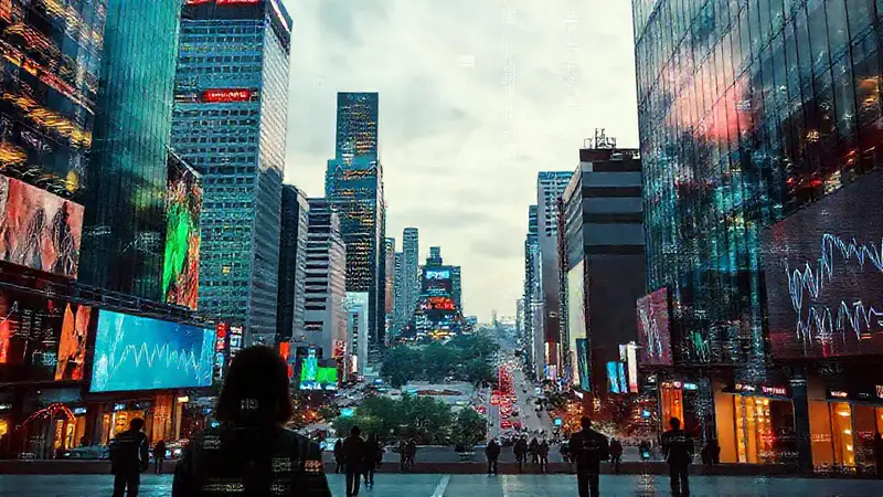 Ciudad mexicana: negocios