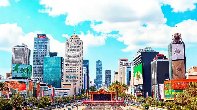 Ciudad mexicana moderna