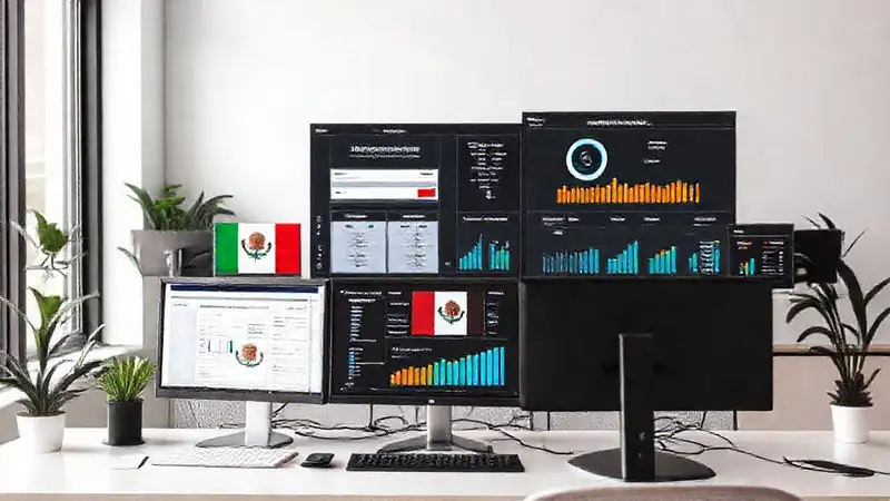 Oficina moderna optimista registra dominio México