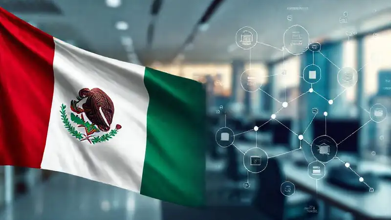 El diseño digital muestra México moderno