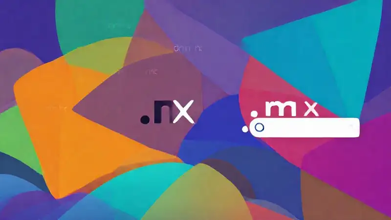 Un diseño digital .mx moderno y vibrante