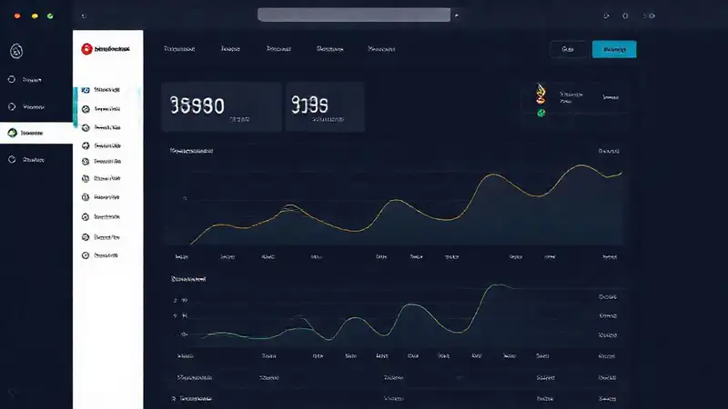 Mockup web moderno, diseño profesional y datos