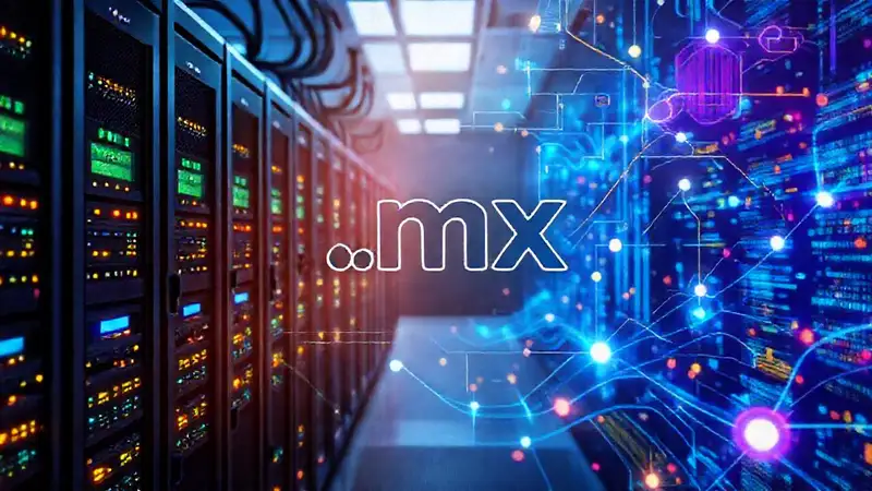 Tecnología futurista conecta datos y redes