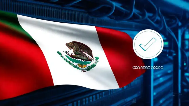 La página web mexicana es clara y profesional