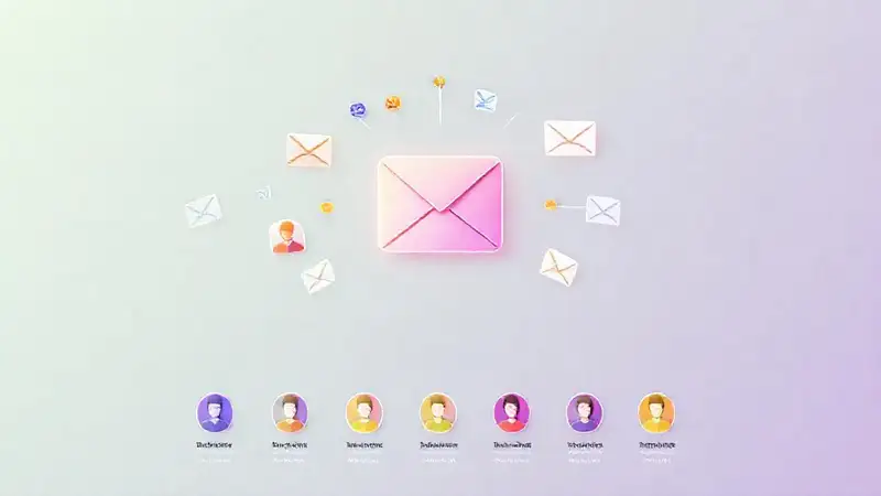 Diseño vibrante y atractivo para correos