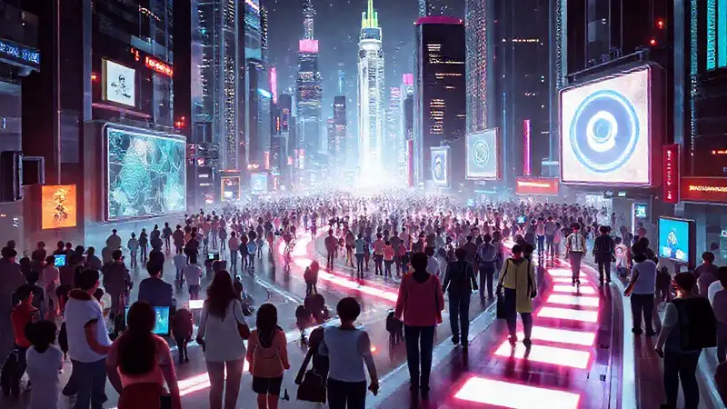 Una ciudad futurista, inclusiva y optimista