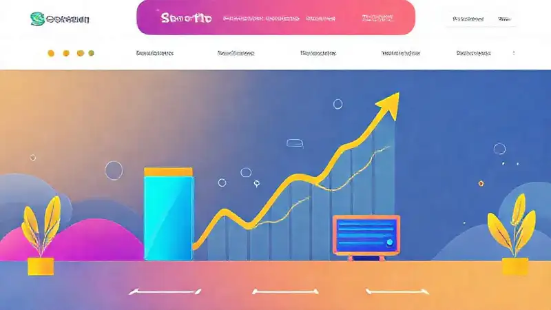 Crecimiento digital optimista y visualmente atractivo