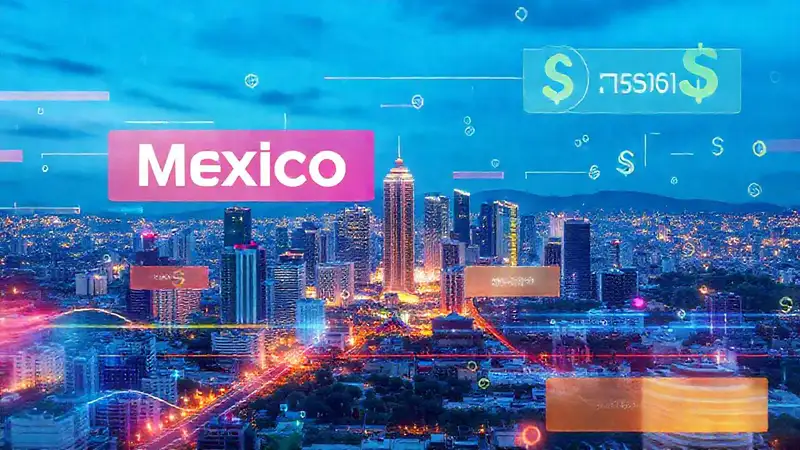 Ciudad de México digital moderna y dinámica