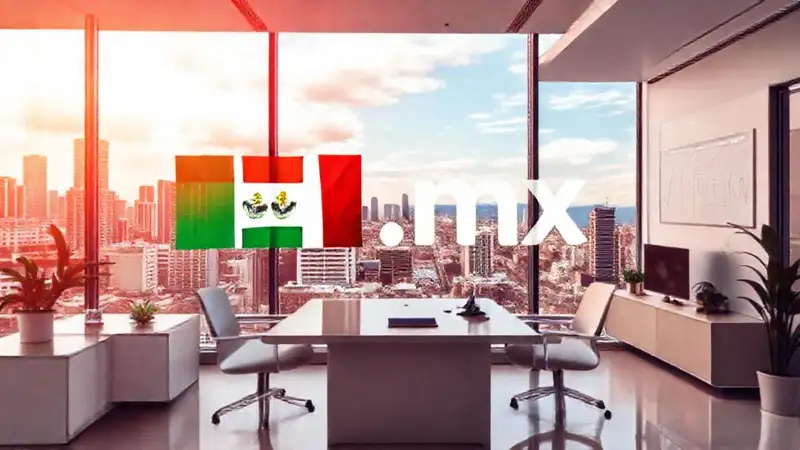 Startup moderna mexicana con diseño digital