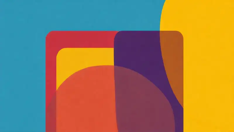Diseño gráfico minimalista y contrastante informativo