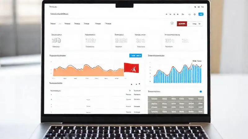 Panel web analiza datos profesionales