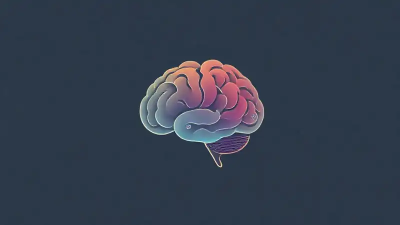 Diseño cerebral minimalista para claridad mental