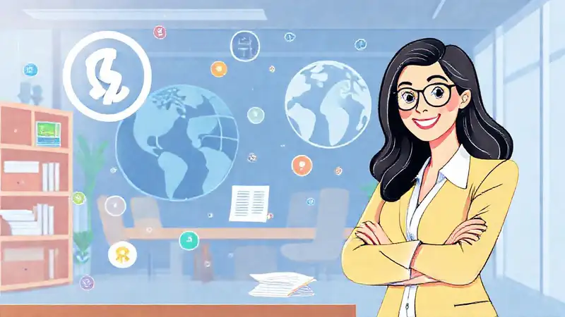 Ilustración digital legal y empresarial moderna