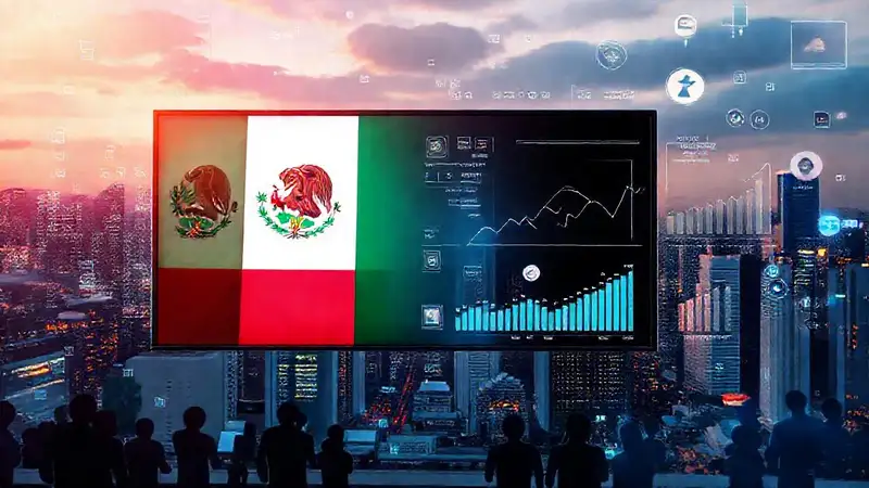 Marketing digital celebra México moderno