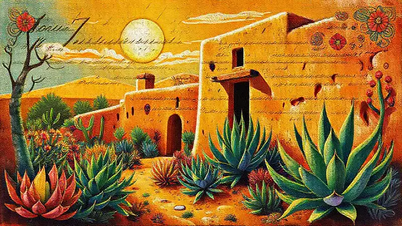 Arte mexicano vibrante, tradicional y auténtico