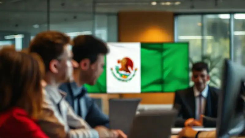 Oficina moderna, tensión sutil y comunicación difusa