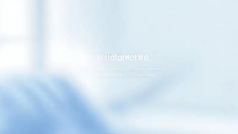 Un correo electrónico minimalista y moderno