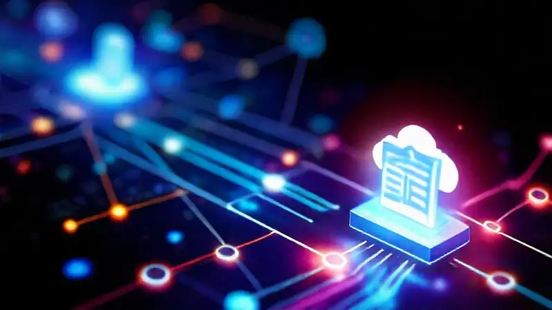 Interfaz digital conecta información de forma moderna