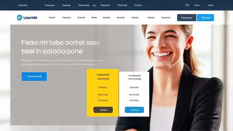 Página web elegante y comparativa clara