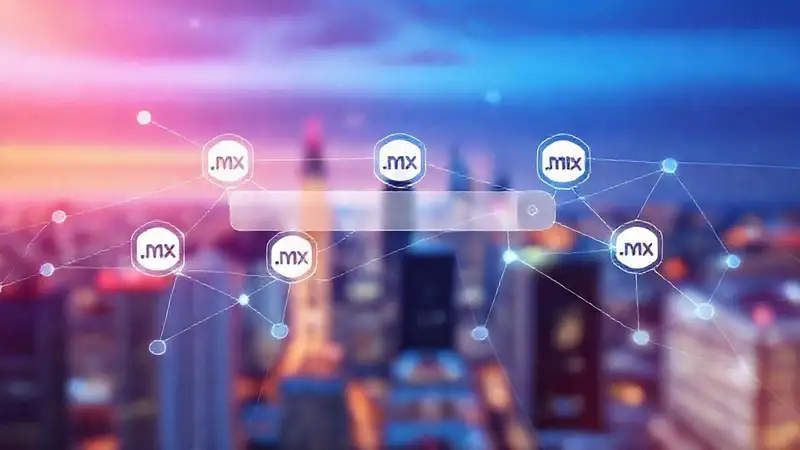 Interfaz digital futurista y vibrante