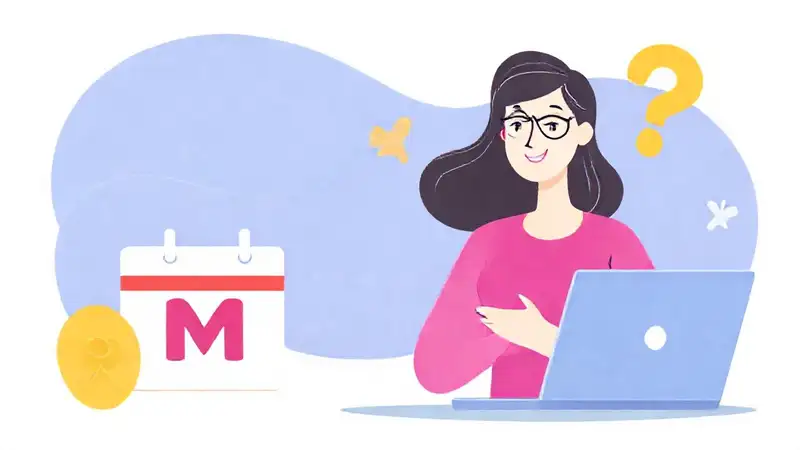 Ilustración digital moderna para una mujer
