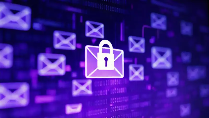 Seguridad digital en diseño minimalista