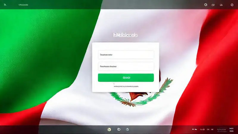 La interfaz registra el dominio mexicano activo