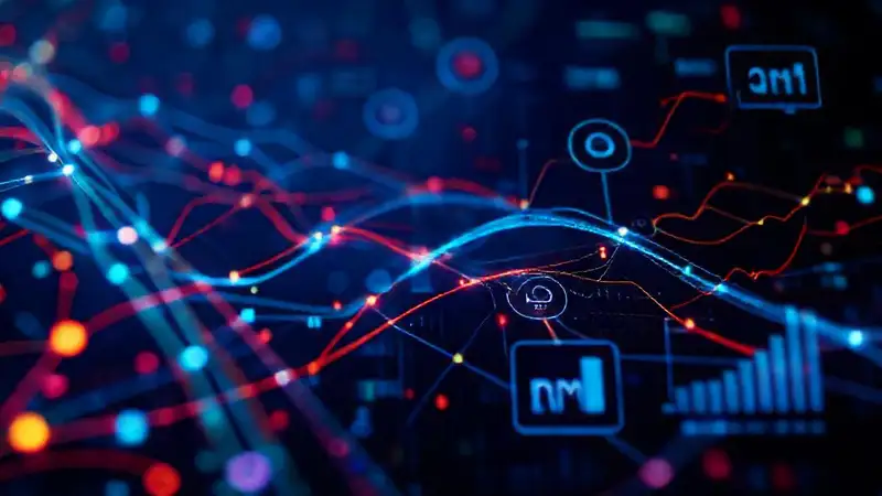 Una interfaz corporativa digital y futurista